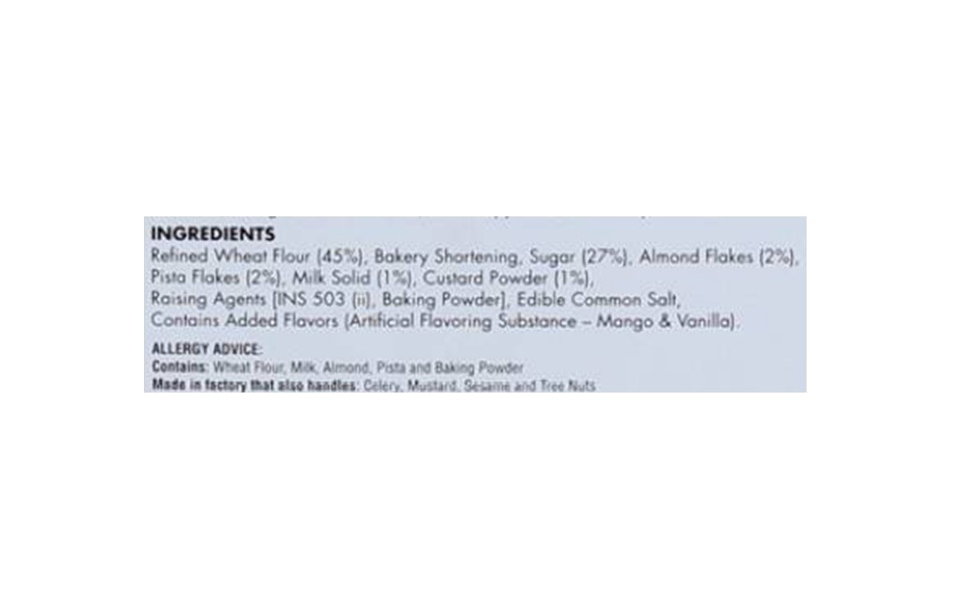 Atul Bakery Almond Crunch Cookies    Box  200 grams